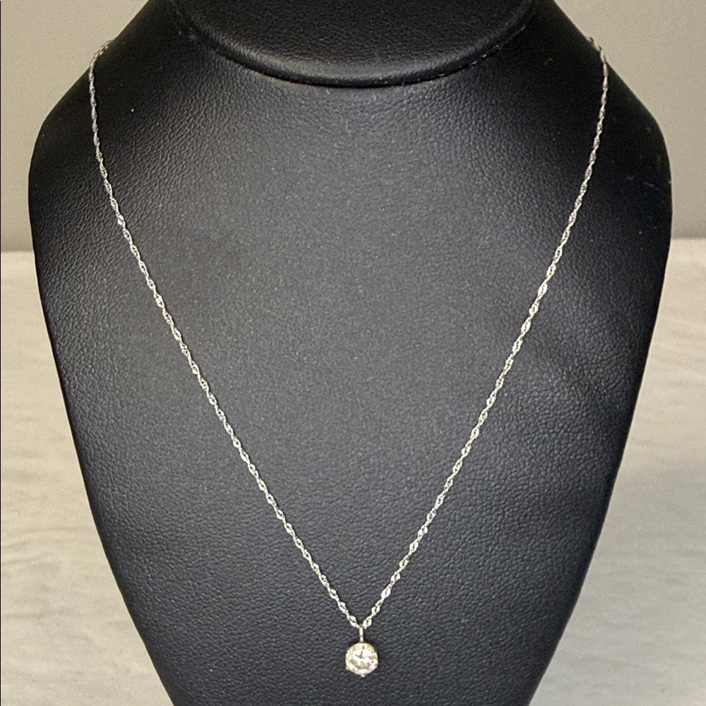 ✨ Platinum Diamond Pendant Necklace | 0.40 CTW | PT850 / PT900